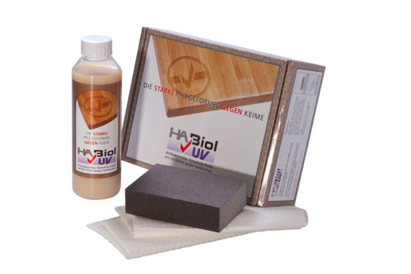 HaBiol Holzöl Pflegeset mit UV-Schutz