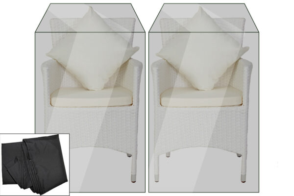OUTFLEXX Premium Abdeckhaube für 2er-Set Stühle 2035/ 2036/ 2402-S