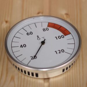 Thermometer mit Metallgehäuse von Karibu