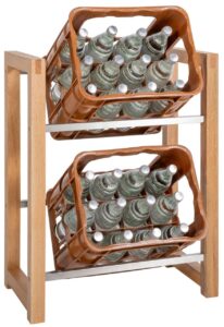 2er Getraenkekistenstaender Robin eiche