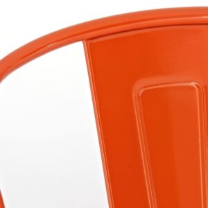 2er Set Barhocker Aiden orange