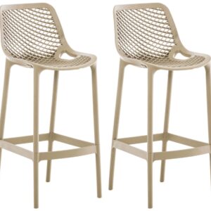 2er Set Barhocker Air schlamm