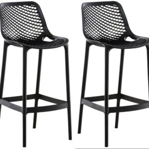 2er Set Barhocker Air schwarz