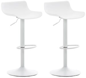 2er Set Barhocker Aveiro weiss