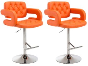 2er Set Barhocker Dublin C orange