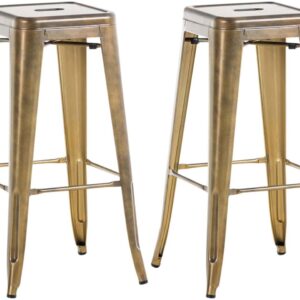2er Set Barhocker Joshua V2 gold
