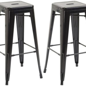 2er Set Barhocker Joshua V2 schwarz
