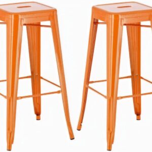 2er Set Barhocker Joshua orange