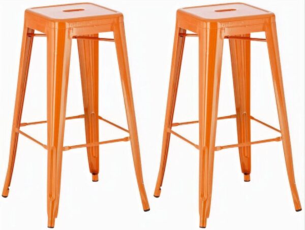 2er Set Barhocker Joshua orange