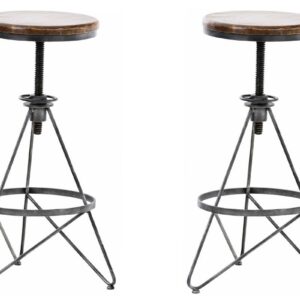 2er Set Barhocker Karla silber