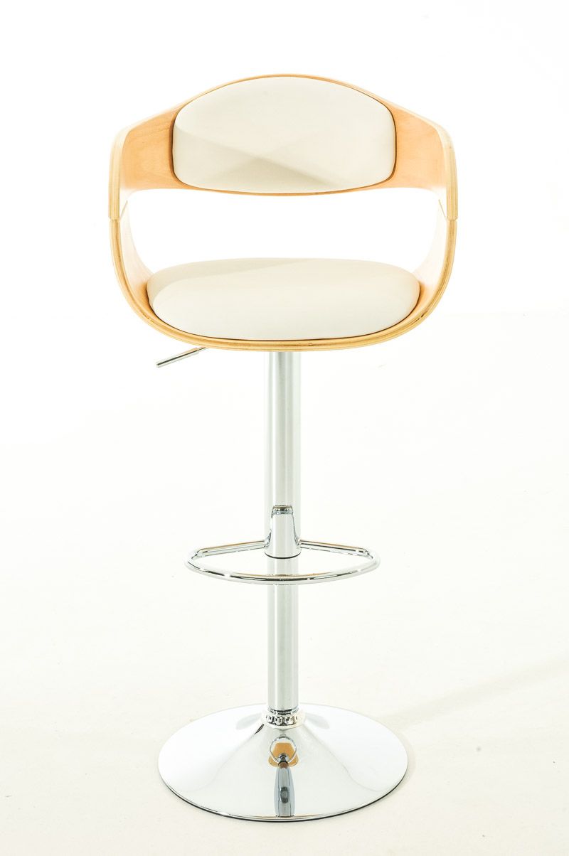 2er Set Barhocker Kingston C Kunstleder natura/weiß 1 2er Set Barhocker Kingston C Kunstleder natura/weiß