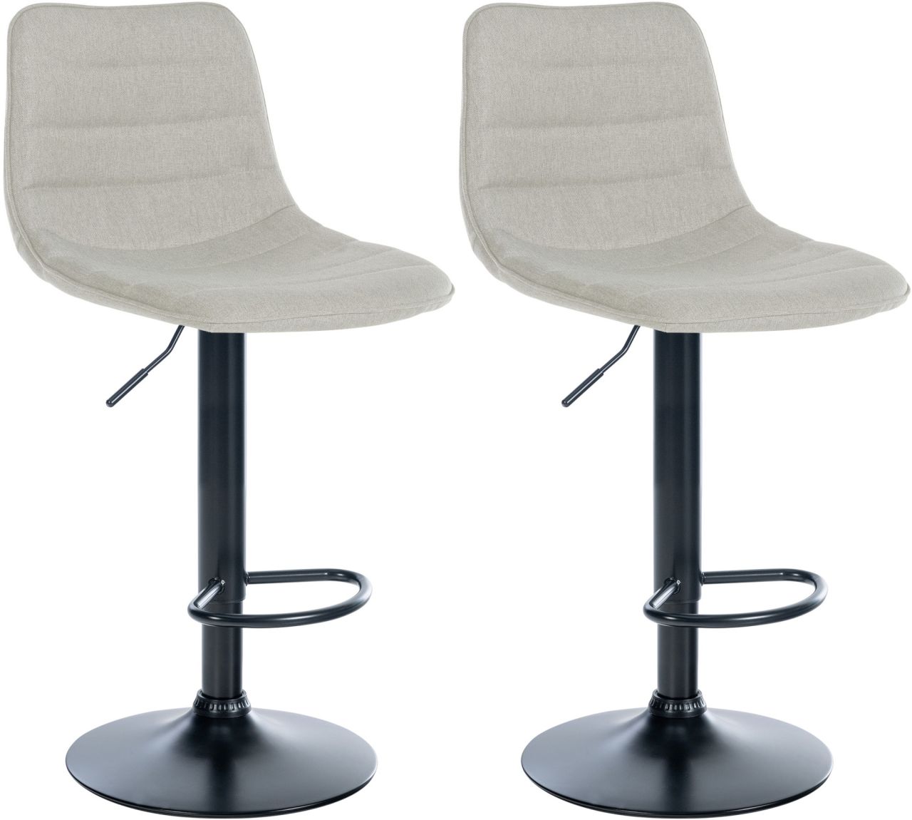 2er Set Barhocker Lex Stoff B creme 1 2er Set Barhocker Lex Stoff B creme