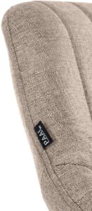 2er Set Barhocker Milet Stoff C taupe