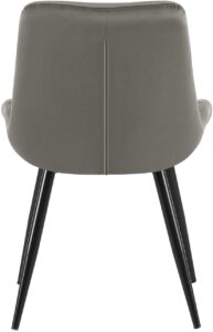 2er Set Esszimmerstuhl Rossford anthrazit