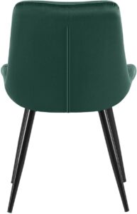 2er Set Esszimmerstuhl Rossford gruen