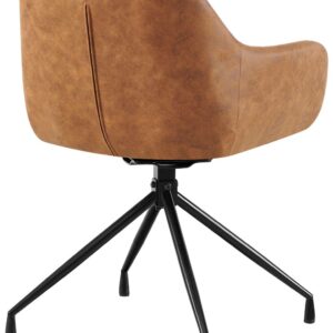 2er Set Esszimmerstuhl Welby Vintage hellbraun