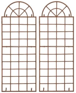 2er Set Rankgitter Viva antik braun