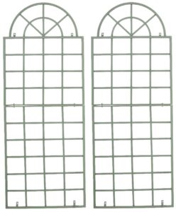 2er Set Rankgitter Viva antik gruen