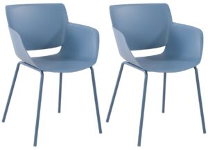 2er Set Stuhl Alpena blau