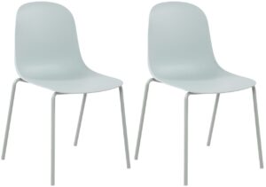 2er Set Stuhl Hardin tuerkis