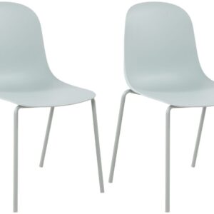 2er Set Stuhl Hardin türkis