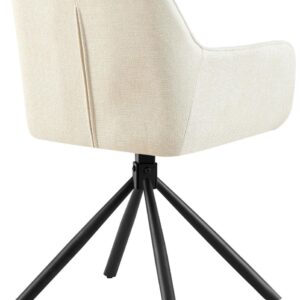 2er Set Stuhl Tipton Stoff creme