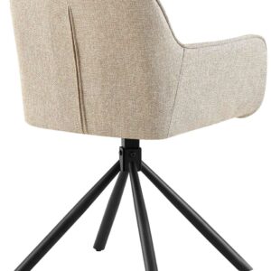 2er Set Stuhl Tipton Stoff taupe