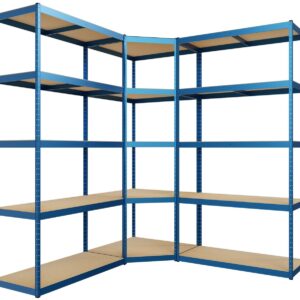 3er Regalsystem blau