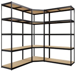 3er Regalsystem schwarz