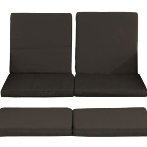 3er-Set Kissenbezüge Sofa Ancona anthrazit