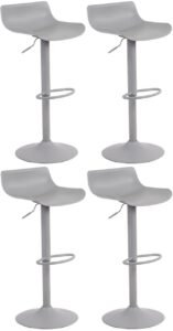 4er Set Barhocker Aveiro grau