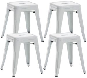 4er Set Hocker Armin weiss