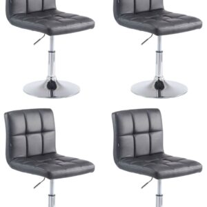 4er Set Lounger Palma V2 schwarz