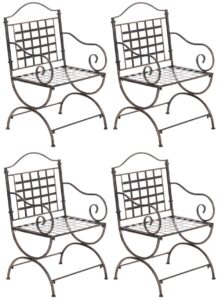 4er Set Stuehle Lotta bronze