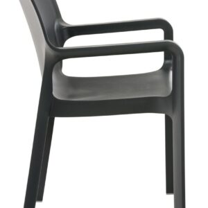 4er Set Stuhl Diva dunkelgrau