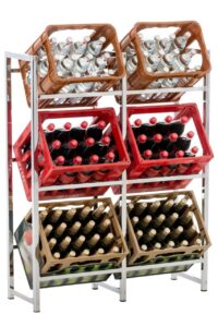 6er Getraenkekistenstaender Lennert chrom