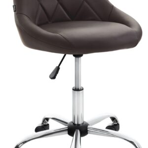 Arbeitshocker Lazio Kunstleder braun