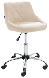 Arbeitshocker Lazio Kunstleder creme