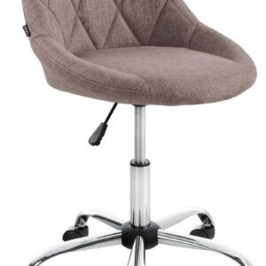 Arbeitshocker Lazio Stoff taupe