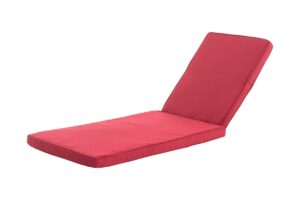 Auflagenbezug Sonnenliege Atessa Nadi rubinrot