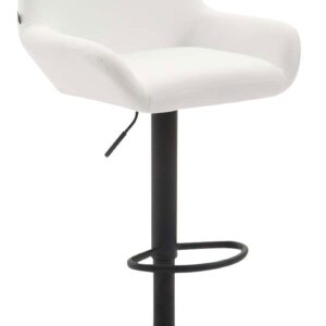 Barhocker Braga Kunstleder B weiß