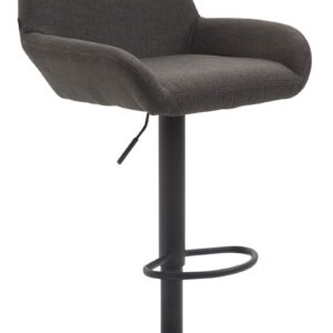 Barhocker Braga Stoff B dunkelgrau