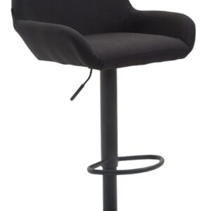 Barhocker Braga Stoff B schwarz