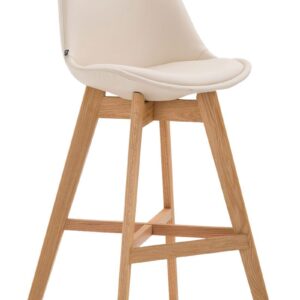 Barhocker Cannes Kunstleder Natura creme