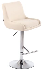 Barhocker Club Kunstleder C creme
