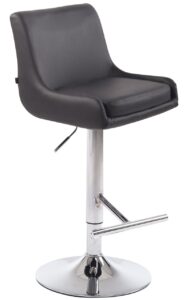 Barhocker Club Kunstleder C grau