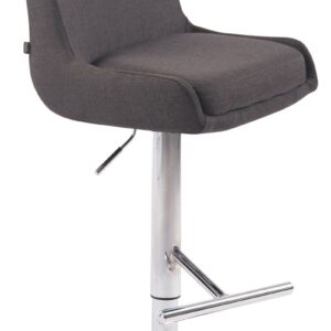 Barhocker Club Stoff C dunkelgrau