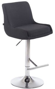 Barhocker Club Stoff C schwarz