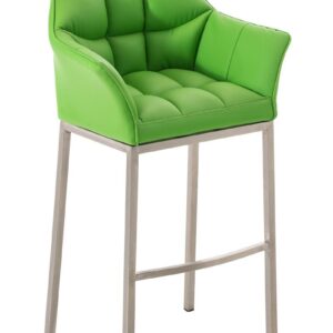 Barhocker Damaso E mit 4-Fuß Gestell grün