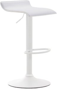 Barhocker Dyn V2 Kunstleder weiss weiss